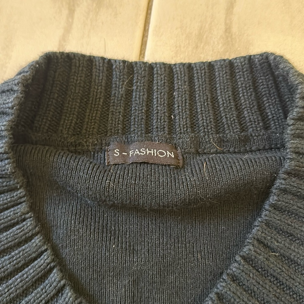 Black sweater